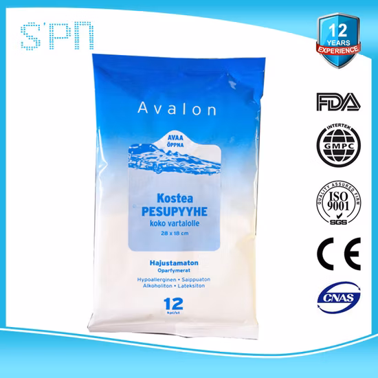 Special Nonwovens Ultra Soft Gentle Convenient and Pre-Moistened Disinfect Organic and Natural Streak Free Cleaning Wet Wipes