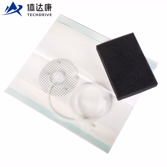 White/Black Negative Pressure Wound Therapy Systems Wound Dressing Therapy for Burns, Trauma, Postoperative