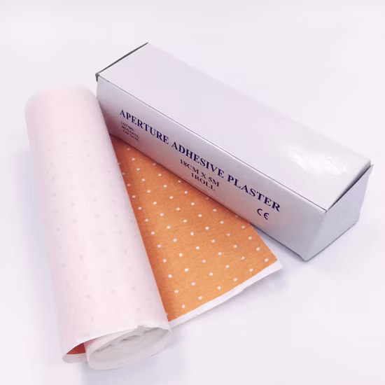 Hot Selling Medical Tape Ce ISO Approved Drilled Plaster